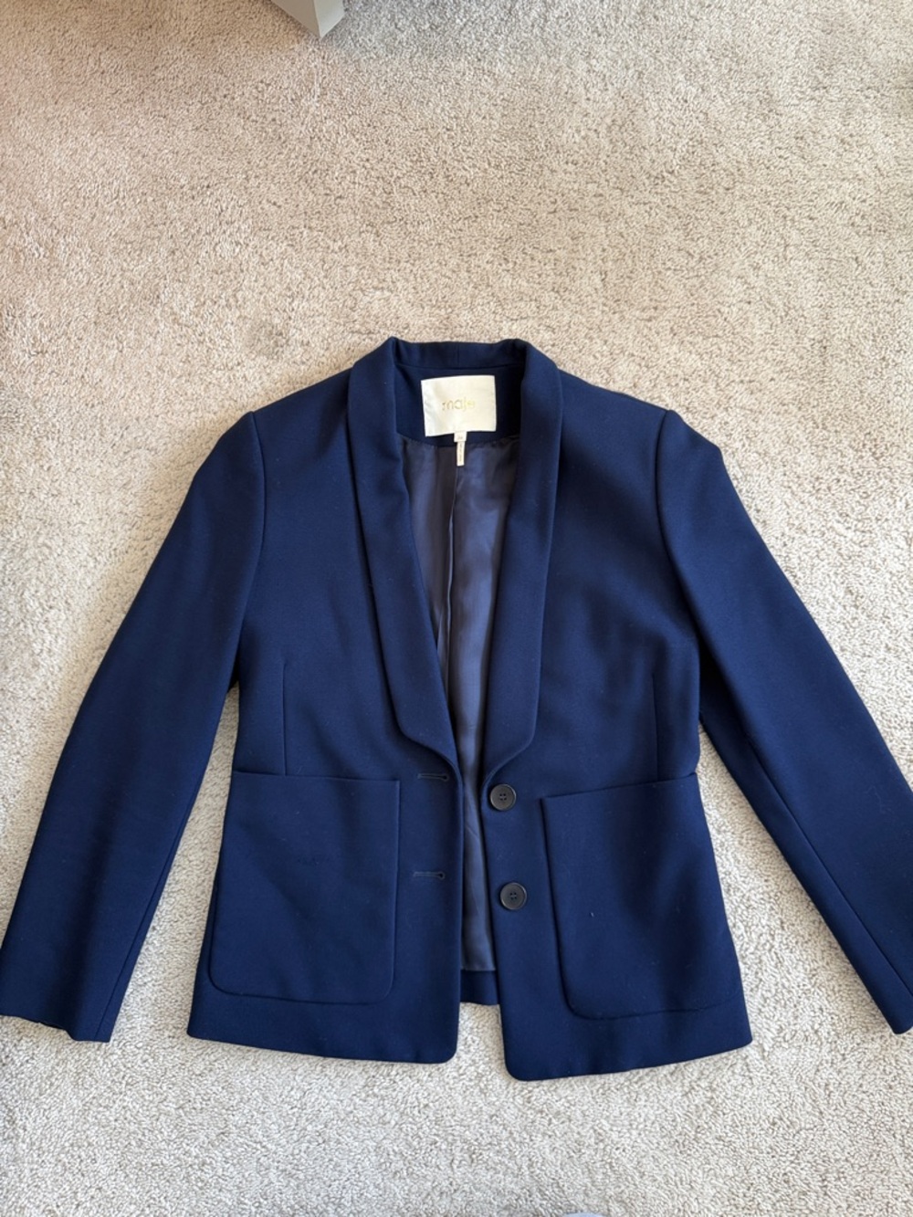 Maje Navy Blazer in great condition!